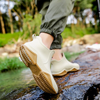 Fashionable Short-Cut Unisex Rain Boots – Waterproof, Anti-Slip, All-Season PVC Fishing & Work Boots