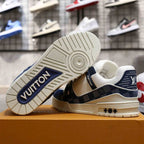 Louis Vuitton LV Trainer Sneaker ‘Damier Denim Blue’