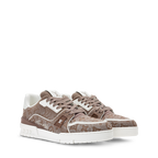 LV Trainer Sneaker Monogram-pattern canvas Taupe Brown