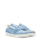 LV Trainer Sneaker Monogram-pattern canvas Blue