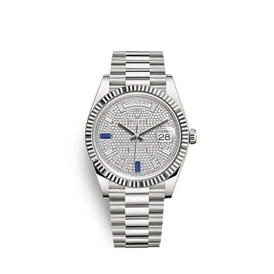 Day-Date 40 White gold