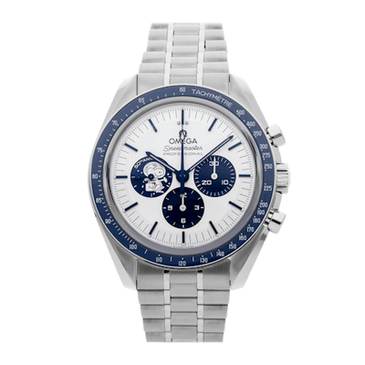 B- Speedmaster Anniversary Series 42 mm, steel on coated nylon fabric strap