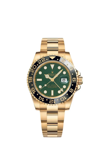 GMT-Master II “Green Dial” Yellow Gold