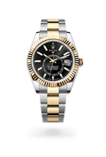 Rolex Sky-Dweller Oyster, 42 mm, Oystersteel and yellow gold