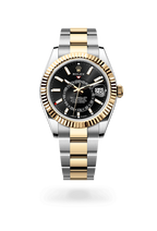 Rolex Sky-Dweller Oyster, 42 mm, Oystersteel and yellow gold