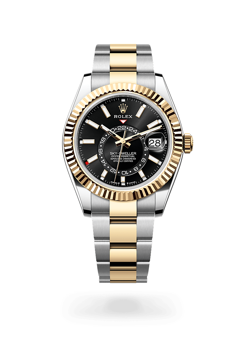 Rolex Sky-Dweller Oyster, 42 mm, Oystersteel and yellow gold