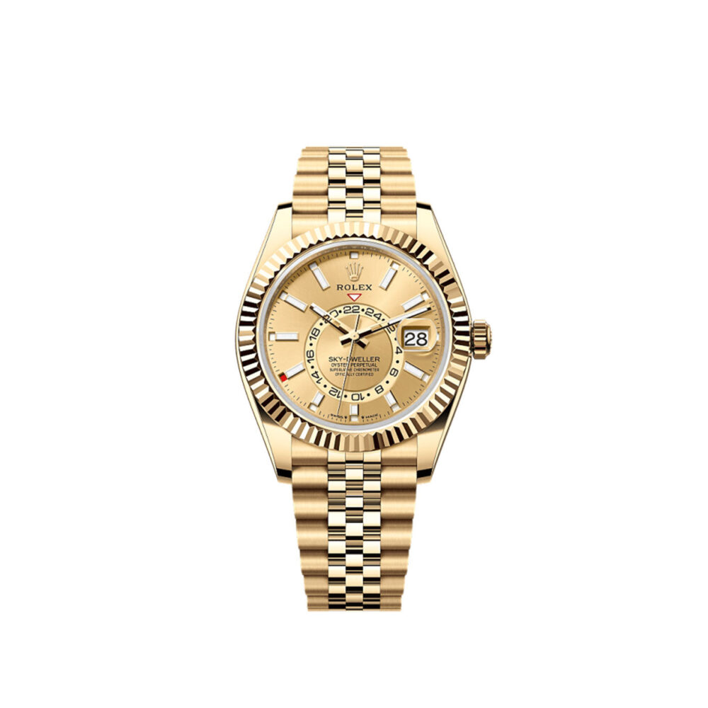 Rolex Sky-Dweller, 42mm, 18k Yellow Gold