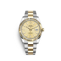 Rolex Datejust 41mm, Oystersteel and 18k Yellow Gold