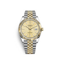 Rolex Datejust 41mm, Oystersteel and 18k Yellow Gold