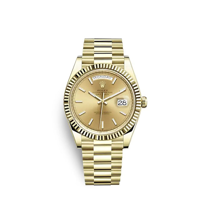 A Day-Date 36 Oyster, 36 mm, yellow gold