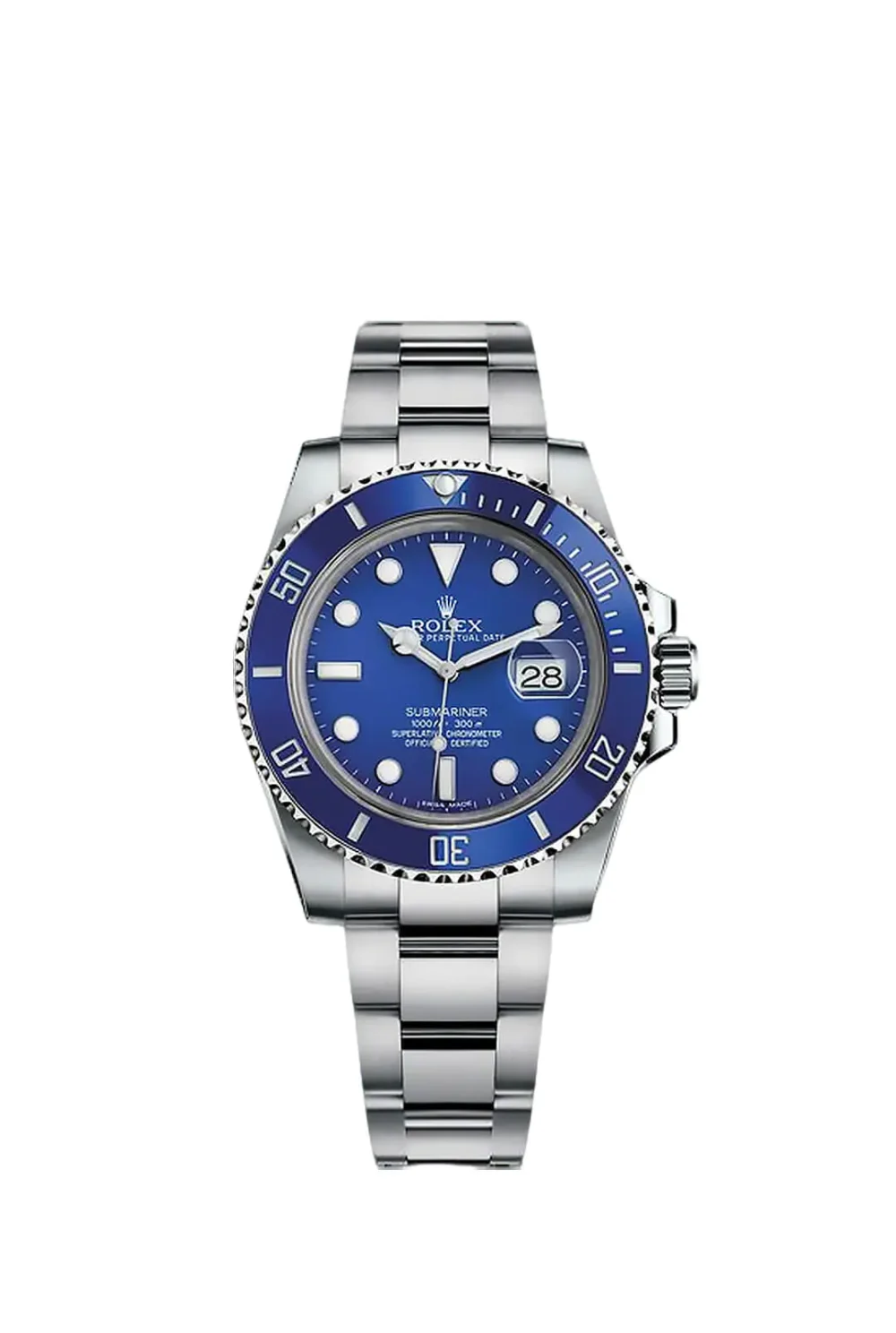 B- Submariner Blue Disc Watch 40MM
