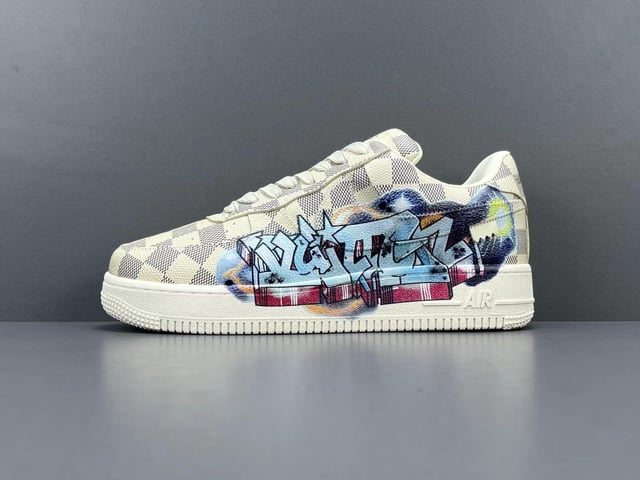 Louis Vuittоп x AF1 by Virgil Abloh 'Graffiti'
