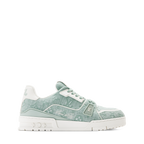 LV Trainer Sneaker Monogram-pattern canvas Green