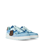 LV Trainer Sneaker Monogram-printed canvas Blue