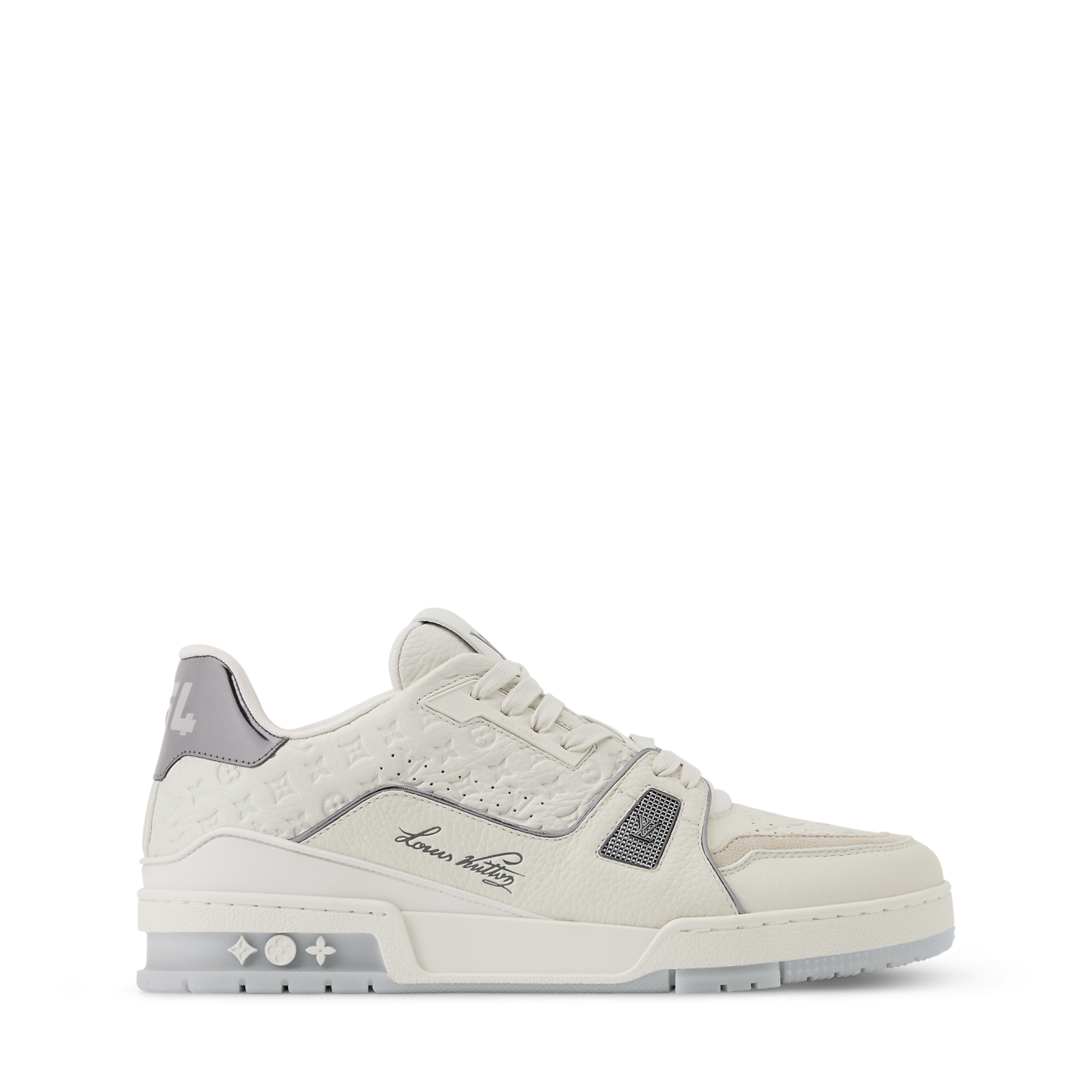 LV Trainer Sneaker Mini Monogram pattern Gray
