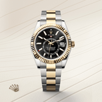 Rolex Sky-Dweller Oyster, 42 mm, Oystersteel and yellow gold