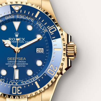 Rolex Deepsea Oyster, 44 mm, yellow gold