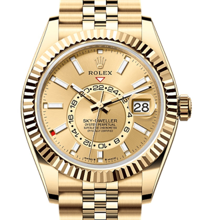 Rolex Sky-Dweller, 42mm, 18k Yellow Gold