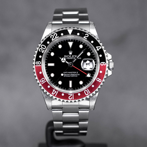 ROLEX GMT MASTER II ‘COKE’ 16710 ‘SWISS ONLY’ (1999)