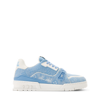 LV Trainer Sneaker Monogram-pattern canvas Blue