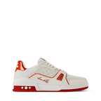 LV Trainer Sneaker Mini Monogram pattern Red