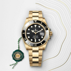 A- Submariner Date, 18k Yellow Gold, 41mm