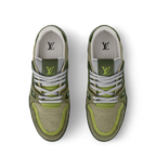 LV Trainer Outdoor Sneaker Water-repellent textile Green