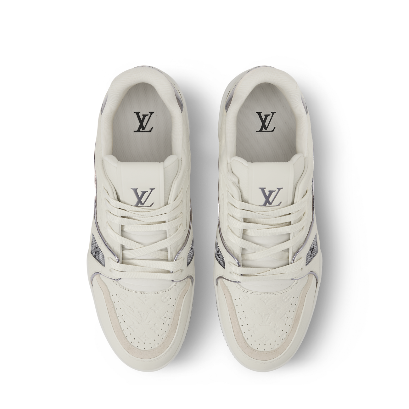 LV Trainer Sneaker Mini Monogram pattern Gray