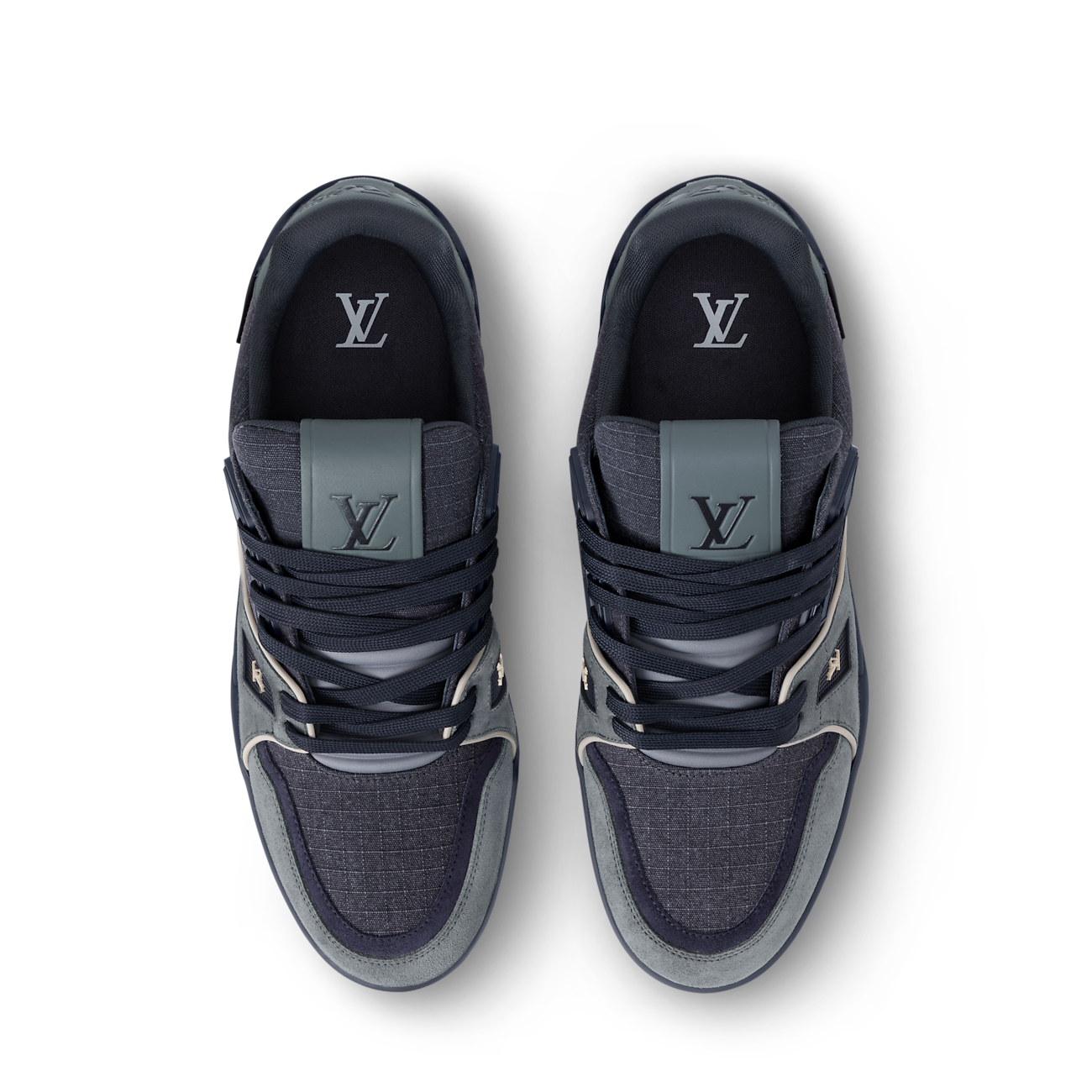 LV Trainer Outdoor Sneaker Water-repellent textile Gray