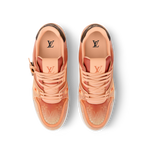 LV Trainer Sneaker Monogram-printed canvas Orange