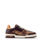 Louis Vuitton LV Trainer Brown Monogram Leather Sneaker