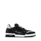 Louis Vuitton LV Trainer Black Monogram Leather Sneaker