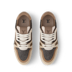 LV Trainer Outdoor Sneaker Water-repellent textile Brown