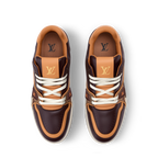 Louis Vuitton LV Trainer Brown Monogram Leather Sneaker