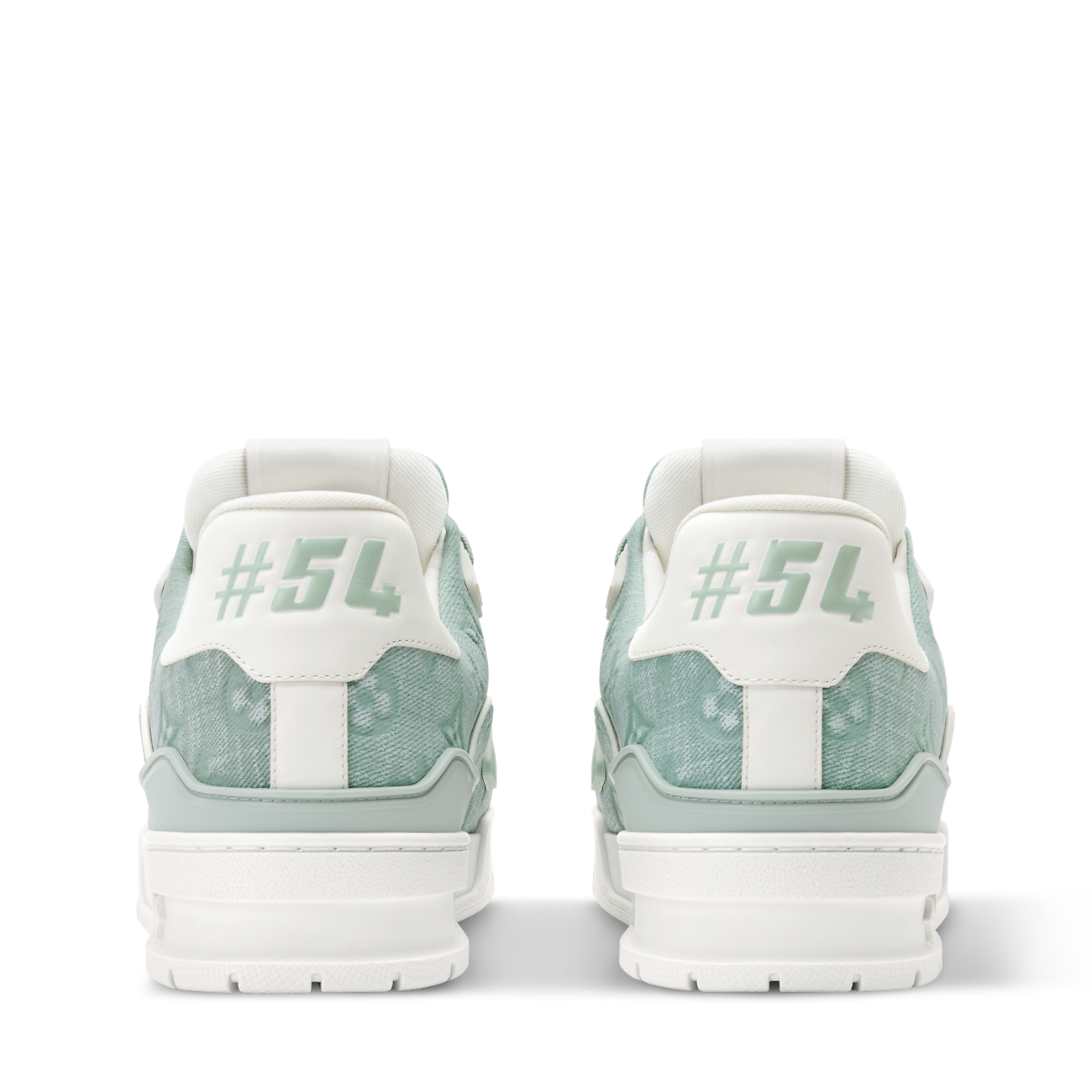 LV Trainer Sneaker Monogram-pattern canvas Green