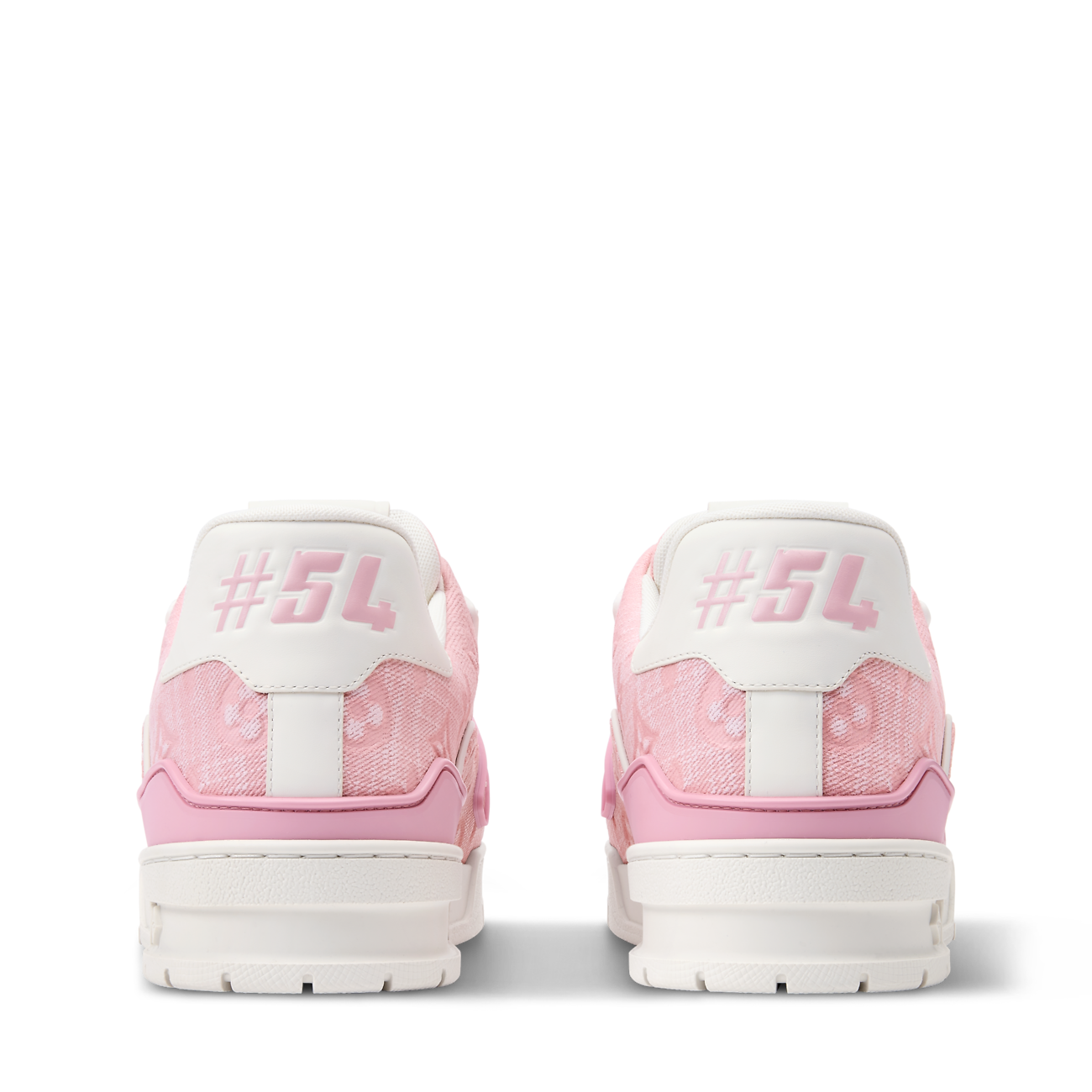 LV Trainer Sneaker Monogram-pattern canvas Pink