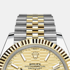 Rolex Datejust 41mm, Oystersteel and 18k Yellow Gold