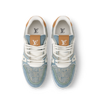 LV Trainer Sneaker Blue