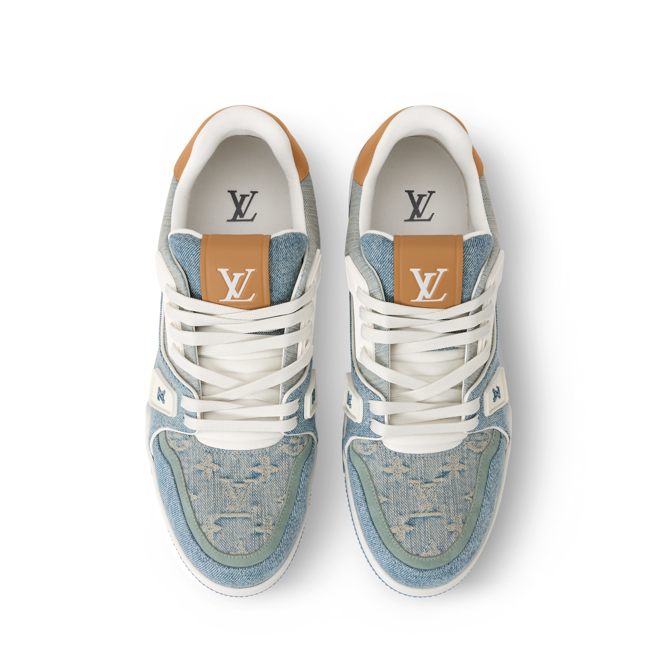 LV Trainer Sneaker Blue