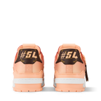 LV Trainer Sneaker Monogram-printed canvas Orange