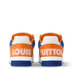Louis Vuitton LV Trainer Orange Velcro Strap Sneaker
