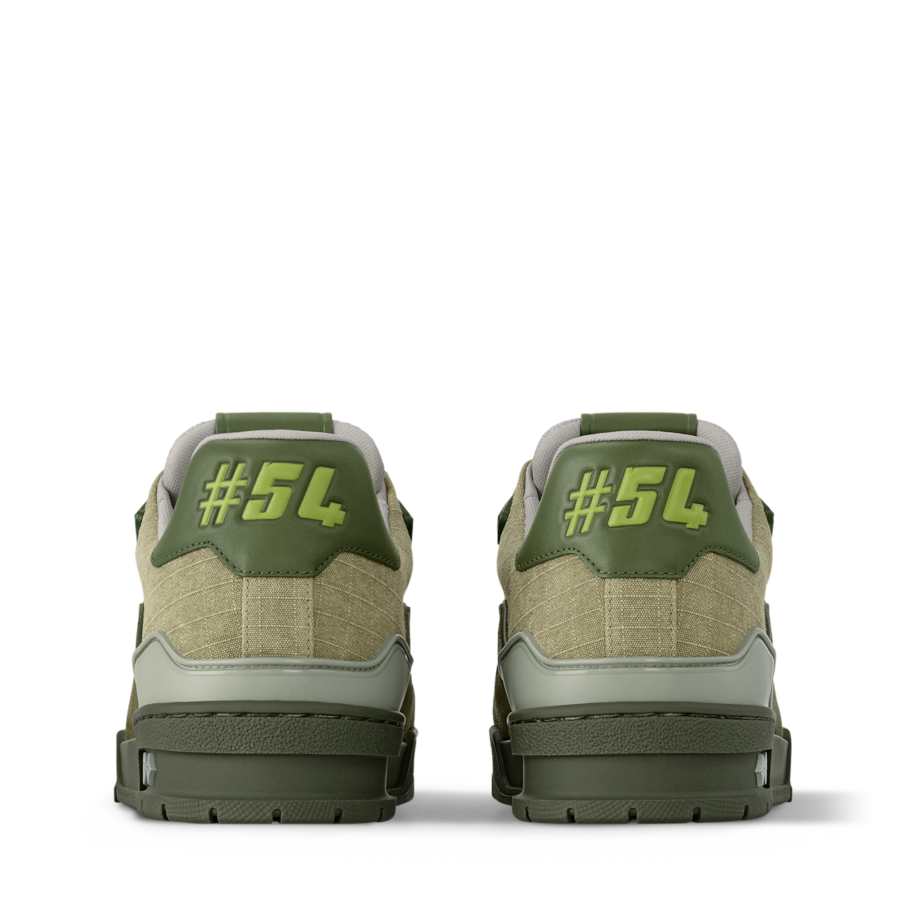 LV Trainer Outdoor Sneaker Water-repellent textile Green