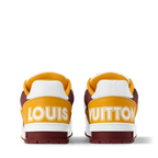 Louis Vuitton LV Trainer Yellow Velcro Strap Sneaker