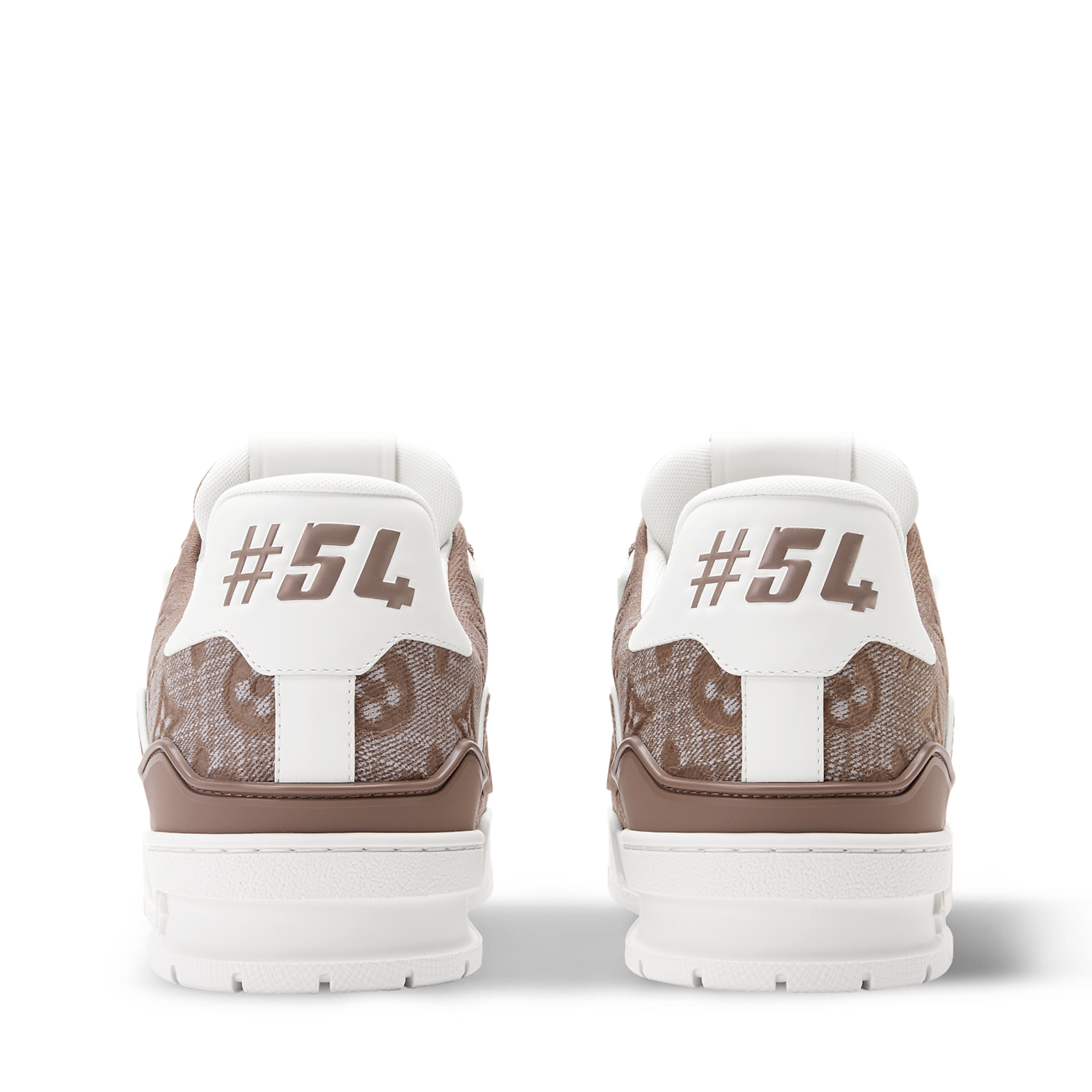 LV Trainer Sneaker Monogram-pattern canvas Taupe Brown