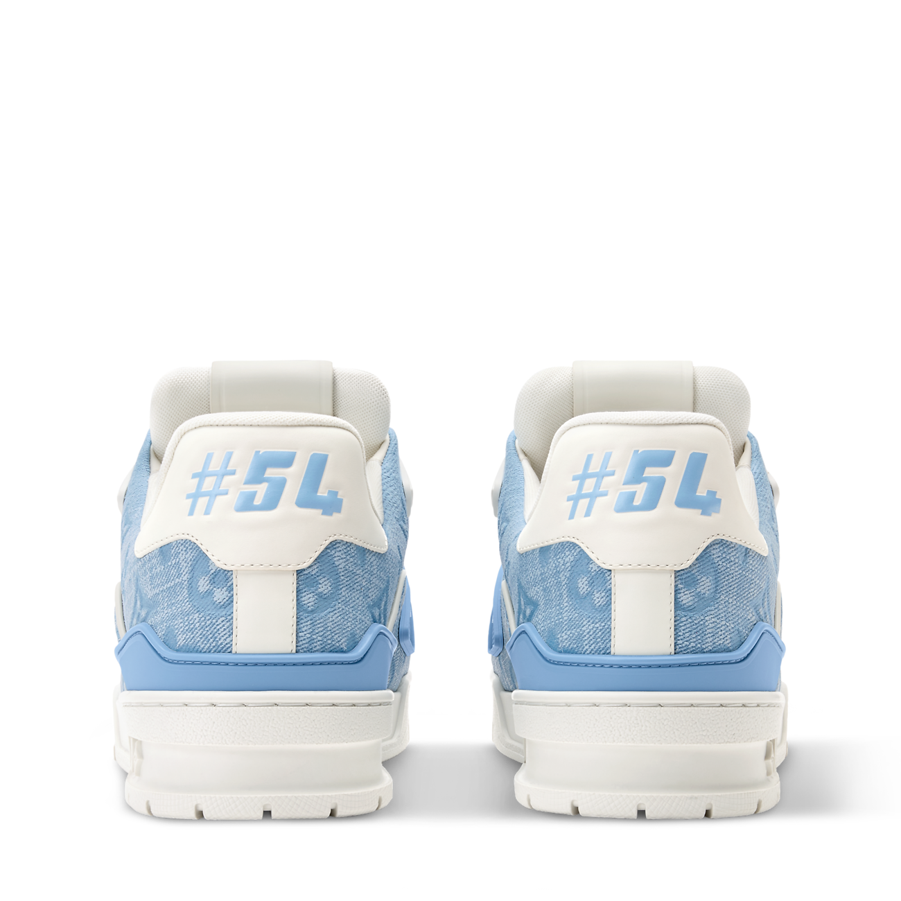 LV Trainer Sneaker Monogram-pattern canvas Blue