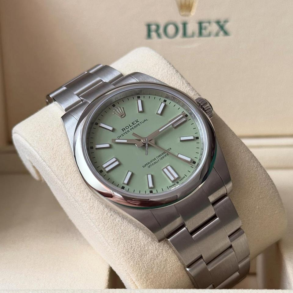 Rolex Oyster Perpetual 41 Pistachio Dial 134300