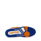 Louis Vuitton LV Trainer Orange Velcro Strap Sneaker