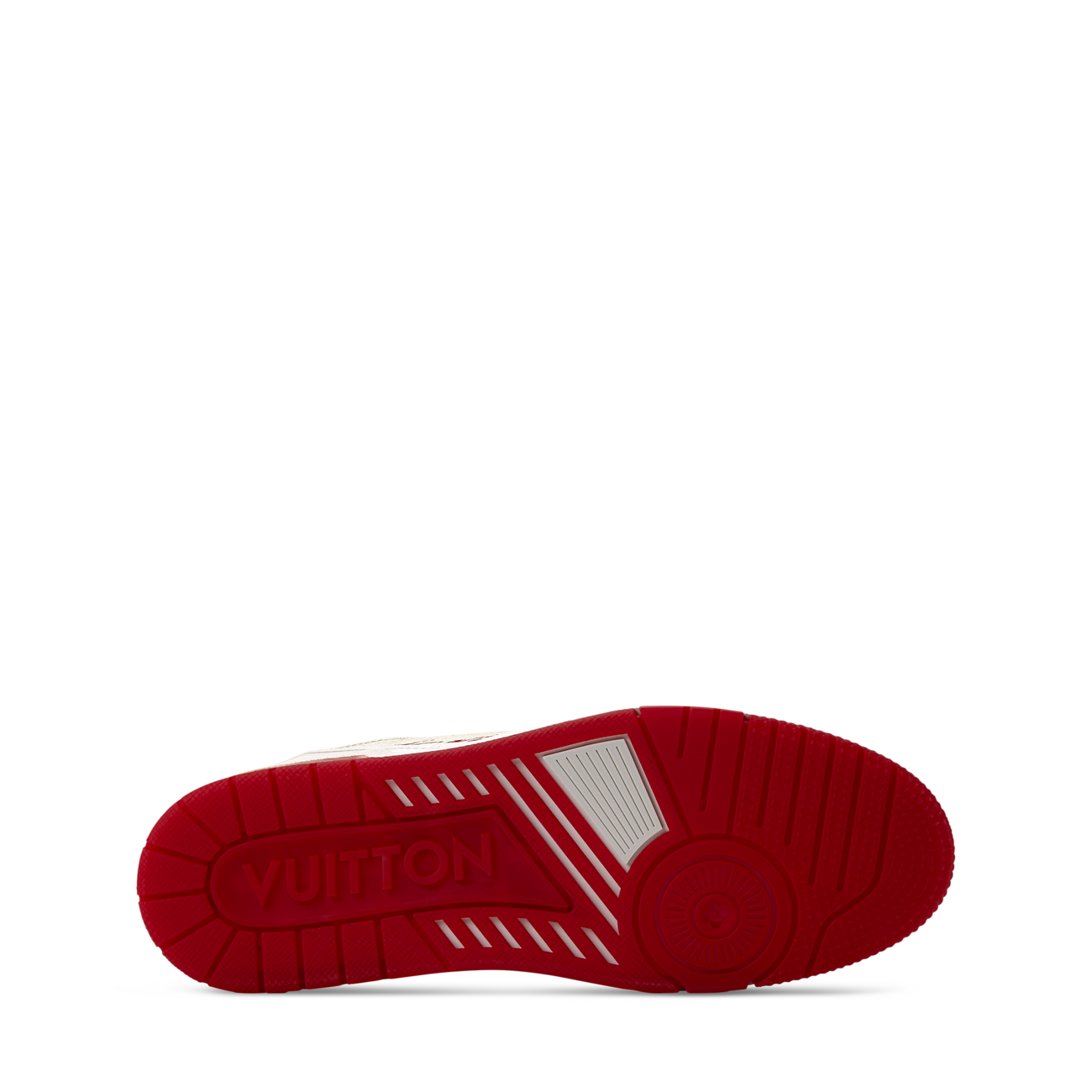 LV Trainer Sneaker Mini Monogram pattern Red