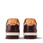 Louis Vuitton LV Trainer Brown Monogram Leather Sneaker