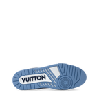 Louis Vuitton LV Trainer Navy Blue Monogram Leather Sneaker